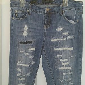 Torrid Premium Boyfriend Distressed Jeans